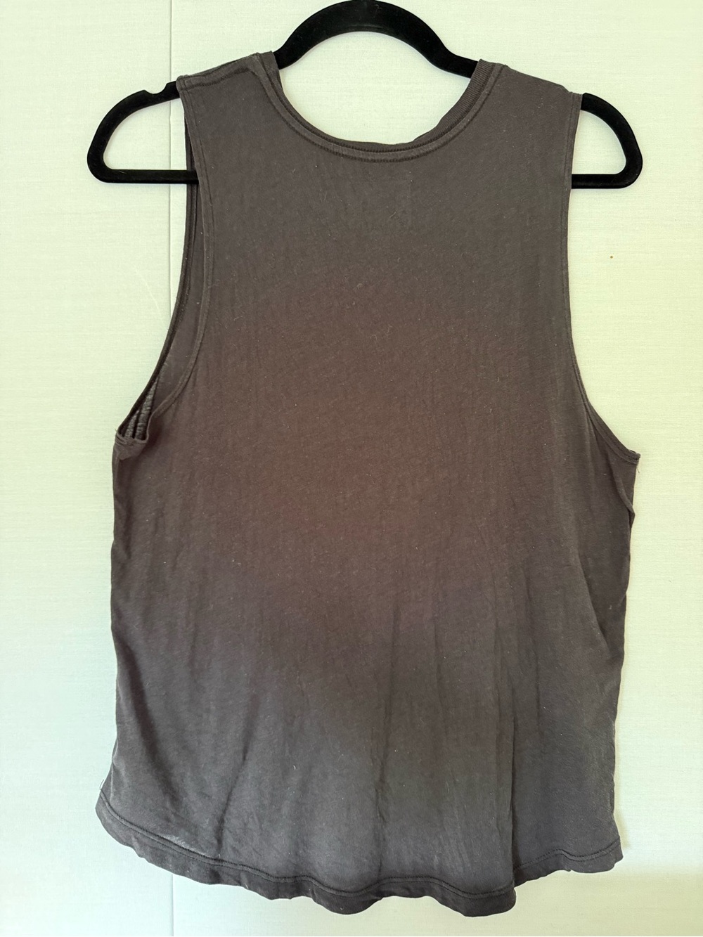 Vintage-Inspired Black Graphic Tank Top - LOVE Print - Picture 2 of 3